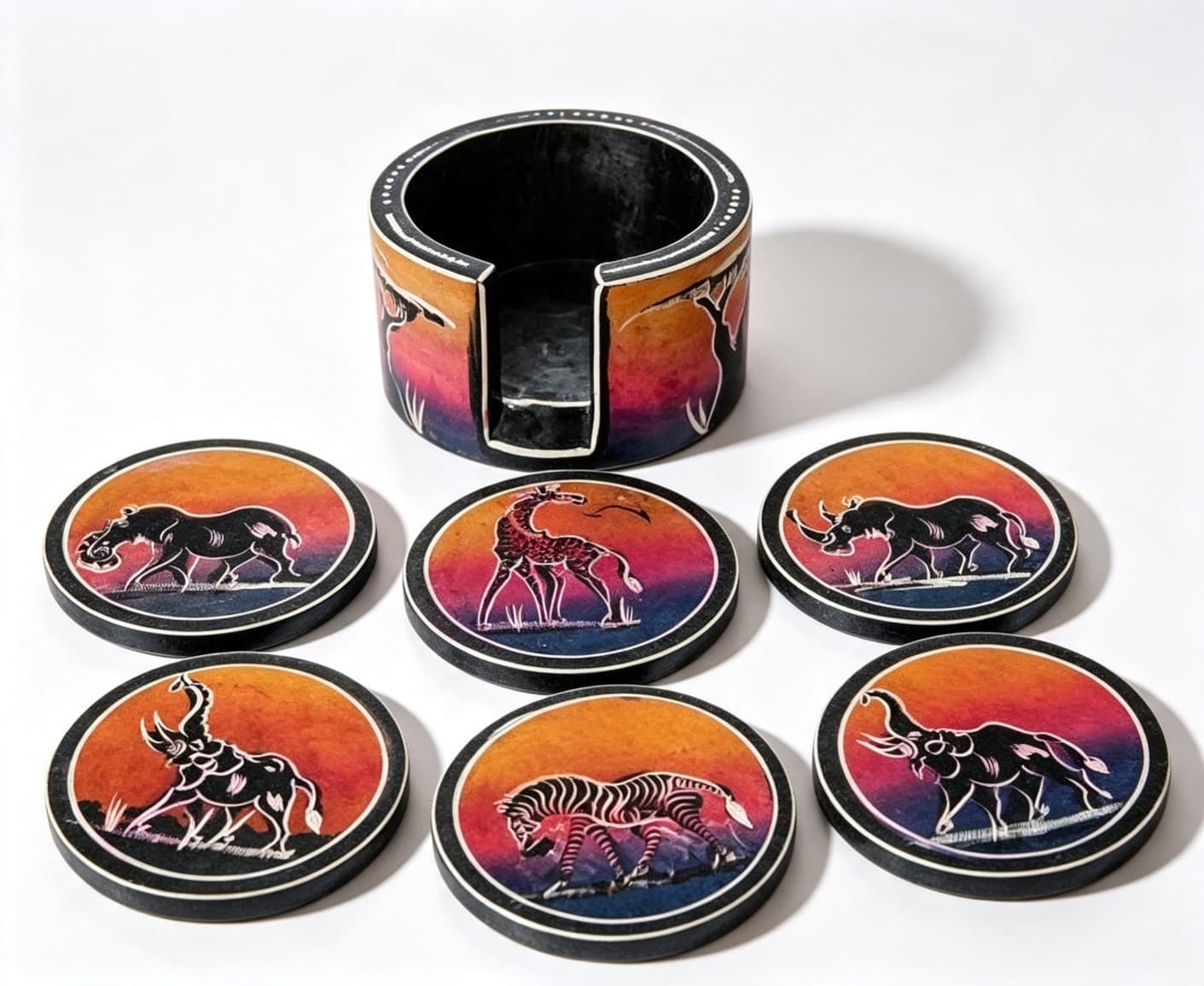 ROUND COASTER SET