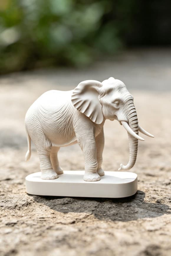 LOWERED ELEPHANT DRUNKUP