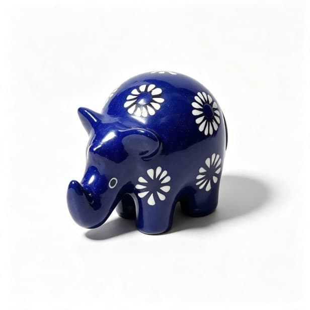 RHINO SOAPSTONE  CARTOON 