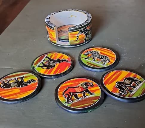 ROUND COASTER SET