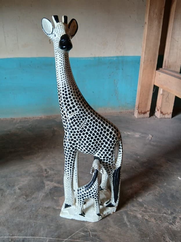 GIRRAFFE AND CALF